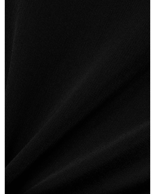 Saint Laurent Black Knitted Mini Dress