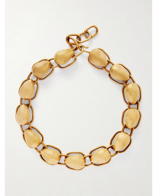 Khaite Metallic Plated Necklace