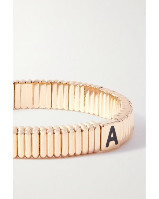 Roxanne Assoulin Natural Alphabet-Tone Bracelet