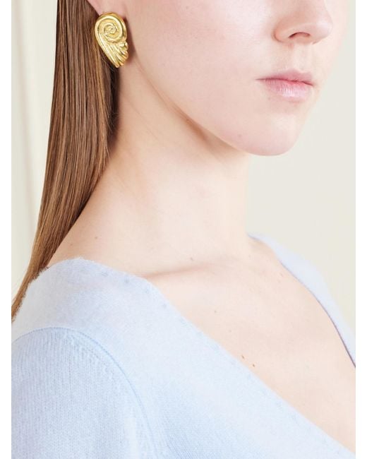 YSSO Metallic Ion-Plated Earrings