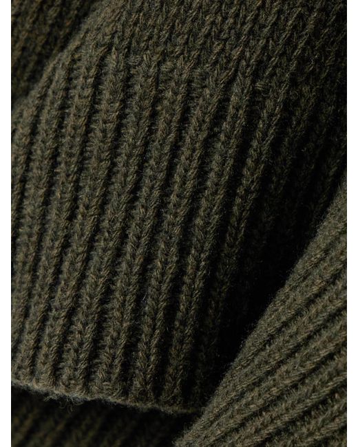 Nili Lotan Green Haisley Oversized Wool Sweater