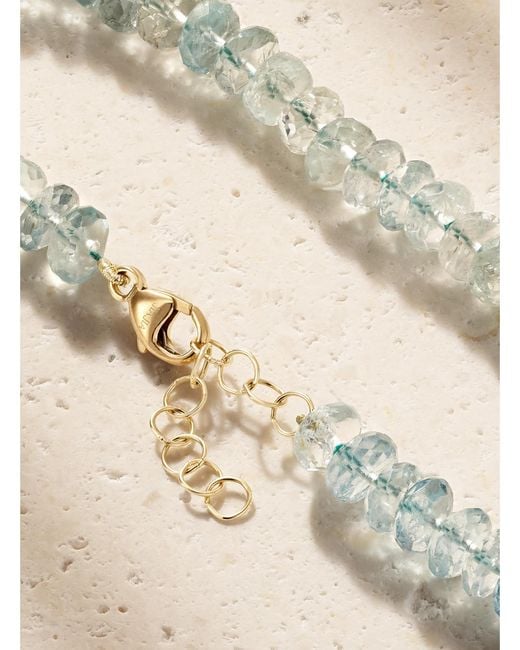 JIA JIA Natural Oracle 14-Karat Aquamarine Bracelet