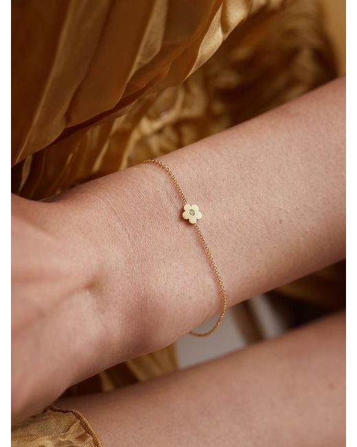 Jennifer Meyer Natural 18-Karat Diamond Bracelet