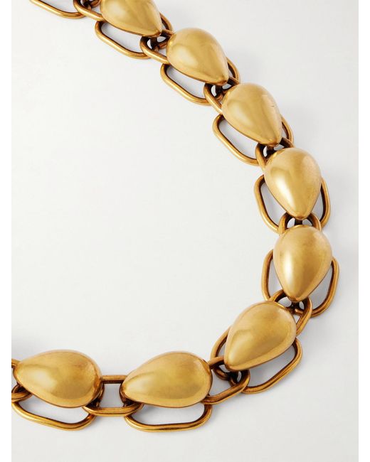 Khaite Metallic Plated Necklace