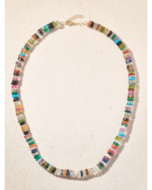 JIA JIA Natural 14-Karat-Stone Necklace