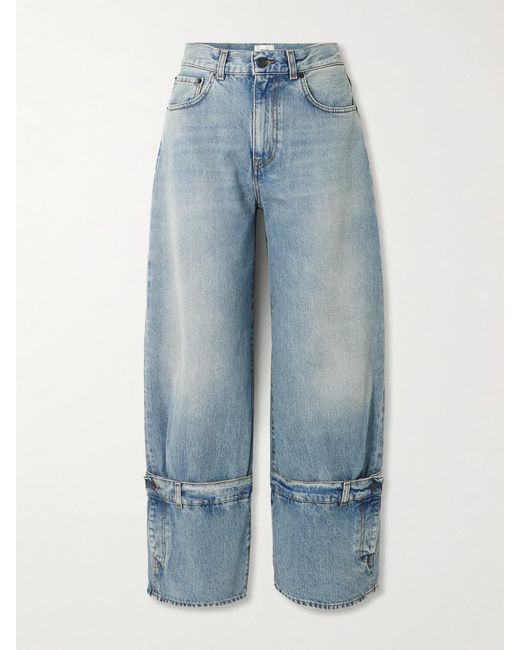 Haikure Blue Hurley Wide-Leg Organic Jeans