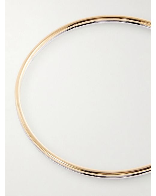 Jennifer Fisher Natural Thread And-Tone Bangle