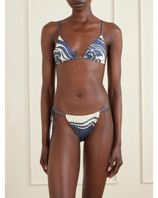 Sir Blue Lilou Printed Bikini Briefs