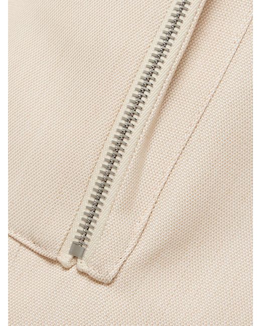 Jacquemus Natural Atelier Canvas Straight-Leg Cargo Pants