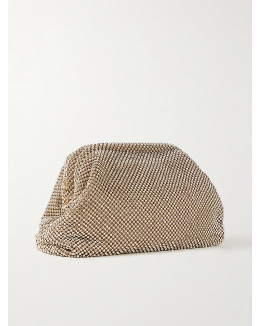 Sac Porté Épaule En Faille À Cristaux Doreen Loeffler Randall en coloris Natural