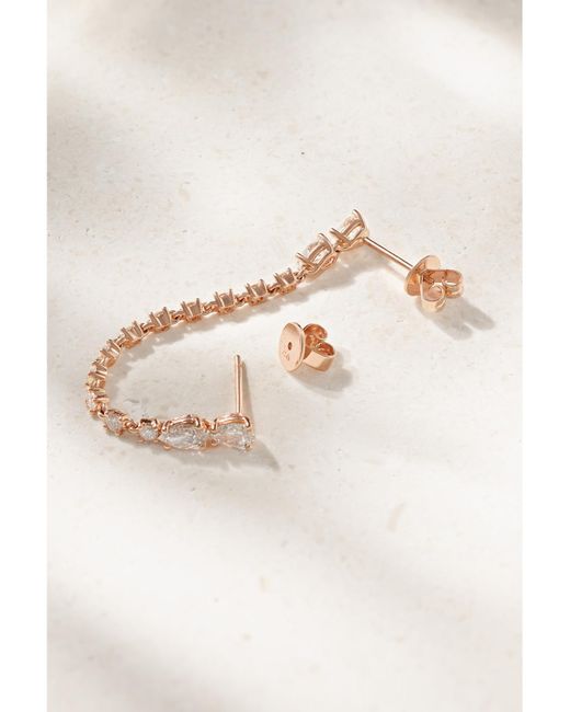 Anita Ko Natural Daphne 18-Karat Rose Diamond Single Earring