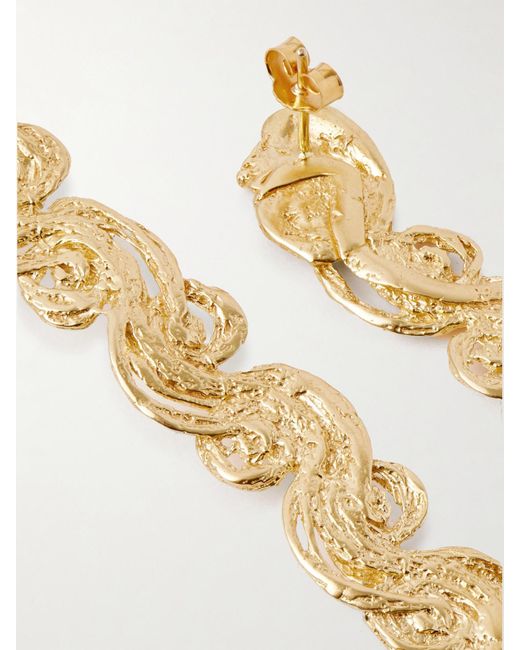 YSSO Metallic Caria Vergoldete Ohrringe
