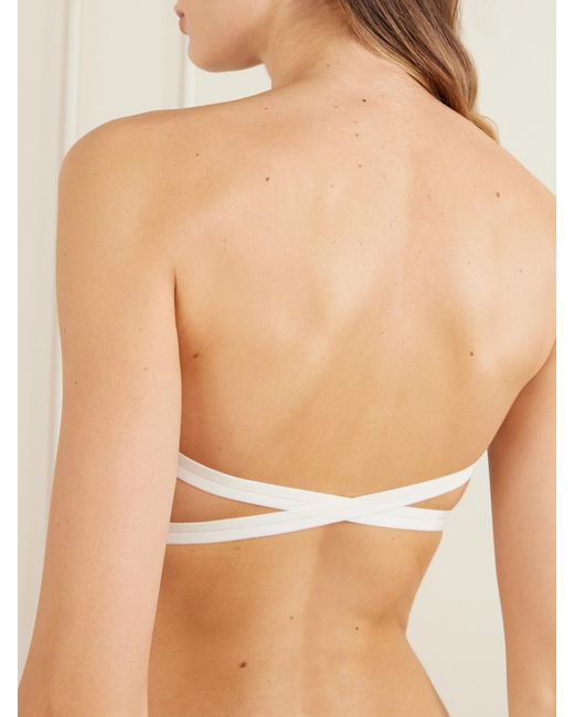 Calvin Klein White June Strapless Bra