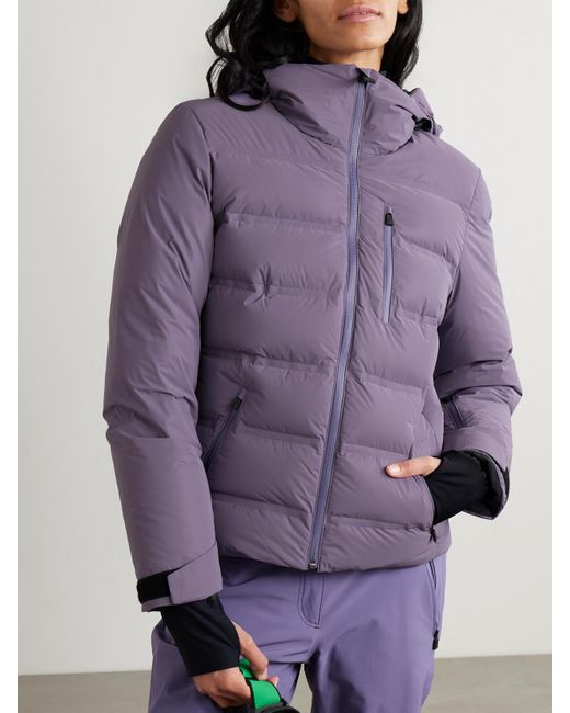Aztech Mountain Purple Nuke Skijacke Mit Daunenfüllung Und Kapuze