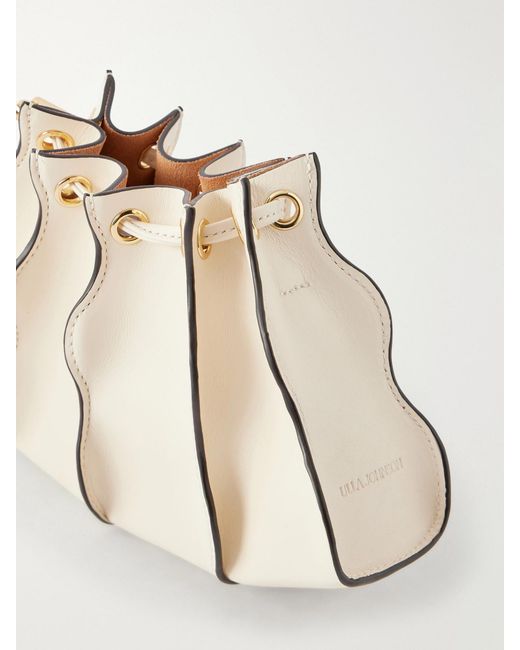 Ulla Johnson Natural Adria Small Leather Shoulder Bag