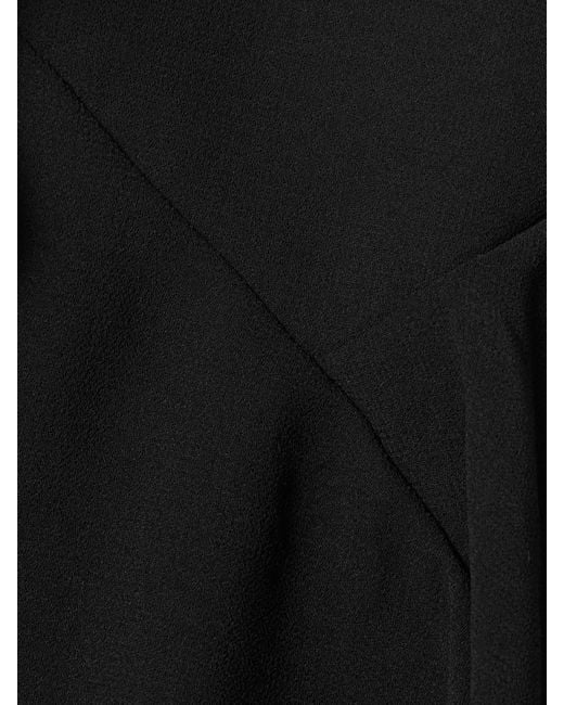 Haut En Crêpe À Volants Valentine Aje. en coloris Black