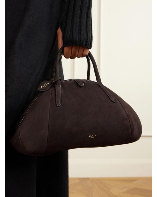 Alaïa Brown Suede Tote