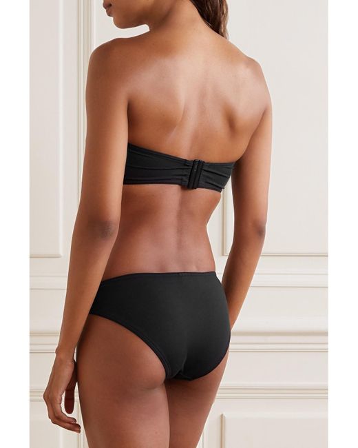 Eres Black Les Essentiels Show Bandeau Bikini Top