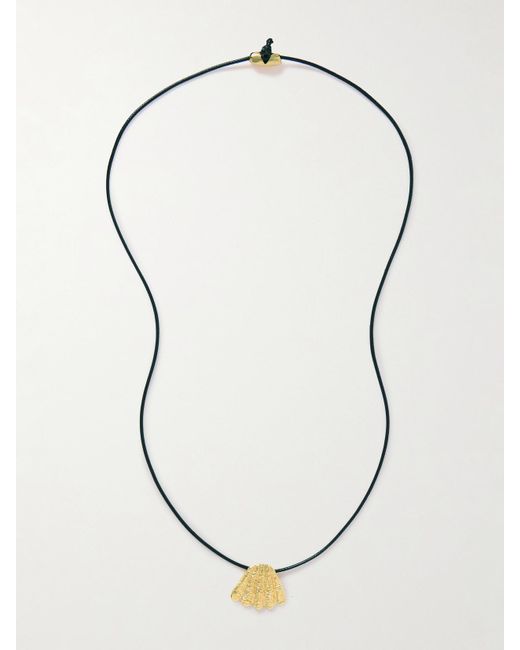 YSSO Natural Whisper Of The Wind-Plated And Cord Necklace