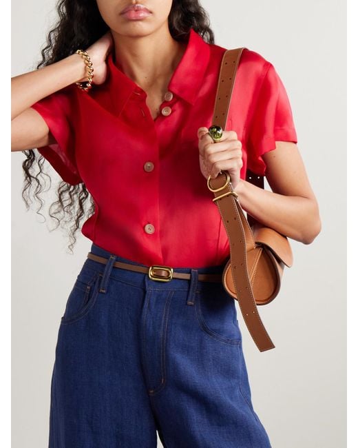 Ceinture En Cuir Venura DEHANCHE en coloris Brown
