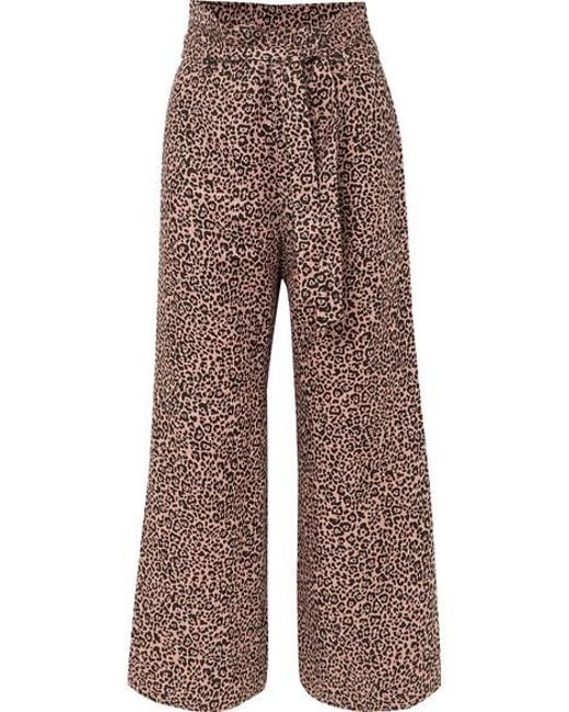 reformation leopard pants