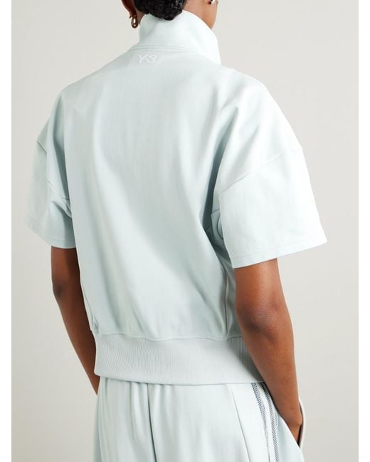 Adidas Originals White Y-3 Piqué Top