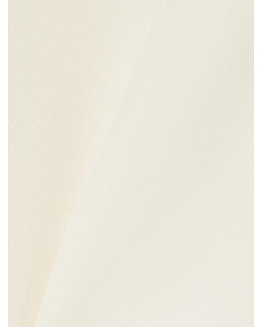 Loulou de Saison Natural Daika Cropped Twill Tank
