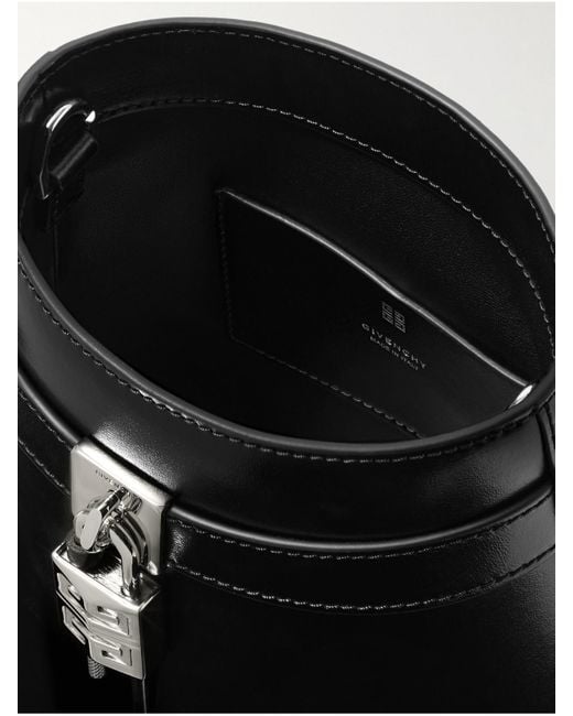 Givenchy Black Shark Tote Aus Leder Mit Verzierung