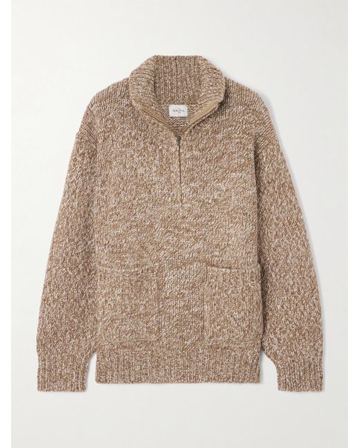 LeKasha Natural Nevada Cashmere Sweater