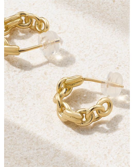 Spinelli Kilcollin Natural Serpens 18-Karat Hoop Earrings