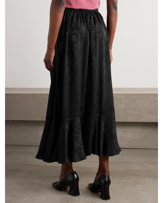 スカート Chloe Silk Jacquard Midi Skirt Chloé Gathered Midi Skirt In Silk Jacquard | Chloé CY