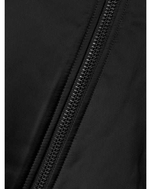 Adidas Originals Black Y-3 Recycled-Shell Bomber Jacket