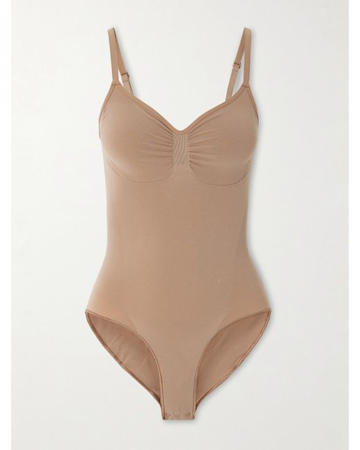 Skims Natural Seamless Sculpt Brief Bodysuit