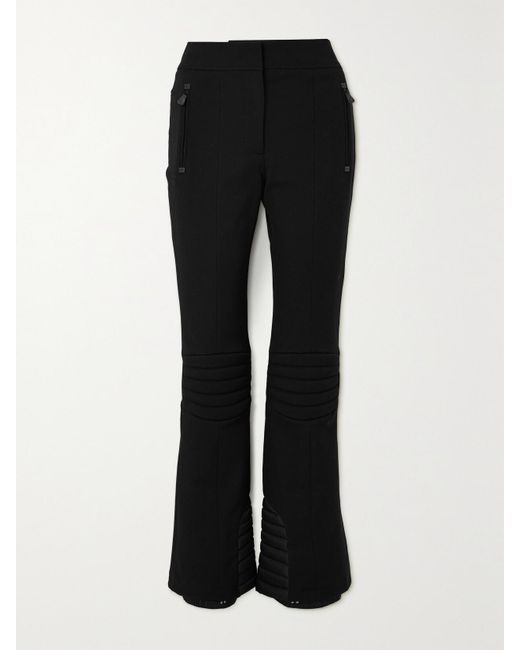 Moncler Black Straight-Leg Stretch-Twill Ski Pants