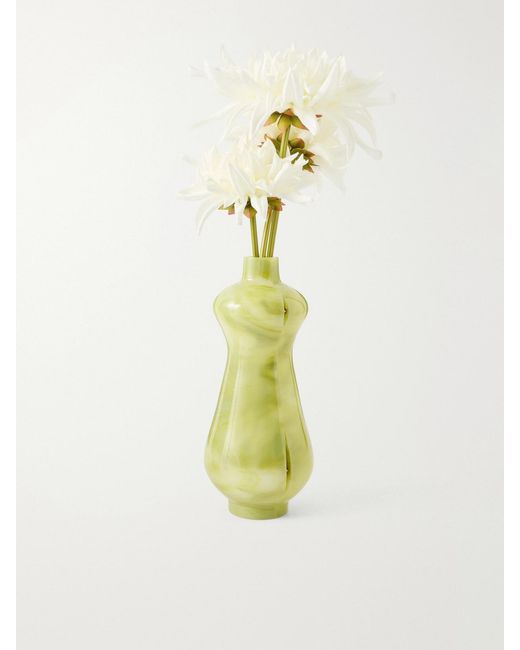 Cult Gaia Green Florence Clutch