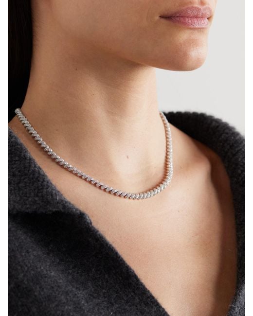 Anita Ko Natural 18-Karat Diamond Necklace