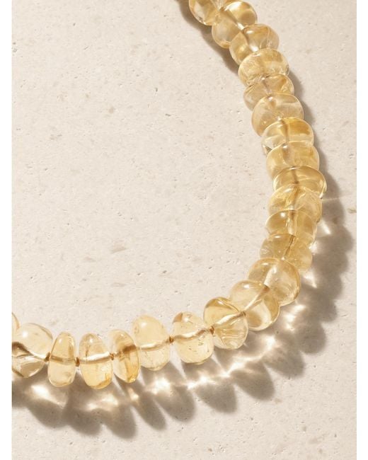 JIA JIA Natural 14-Karat Citrine Necklace