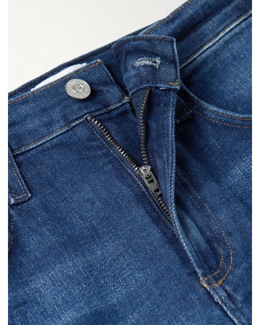 Citizens of Humanity Blue Delfina High-Rise Barrel-Leg Jeans
