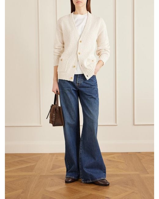 Aimé Leon Dore Natural Cotton Cardigan
