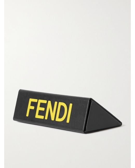 Fendi Black Oversized Square-Frame Acetate Sunglasses