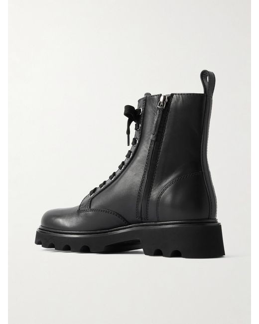 Roger Vivier Black Viv Rangers 40 Buckled Leather Ankle Boots