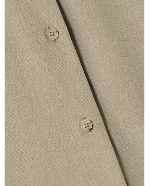 Totême  Natural Classic Woven Shirt