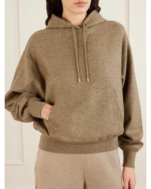 Loro Piana Natural Rio Bodro Cashmere-Blend Hoodie