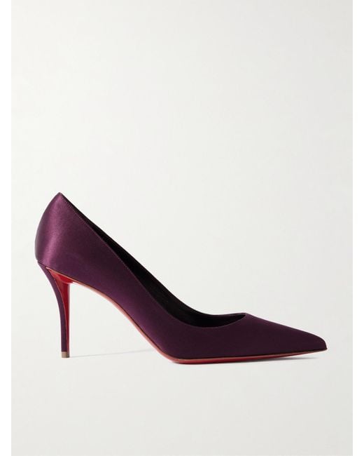 toubinana 80 satin pumps