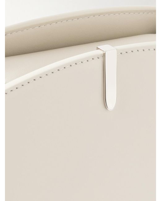 SAVETTE Natural Florence Mini Tote Aus Leder Mit Verzierung