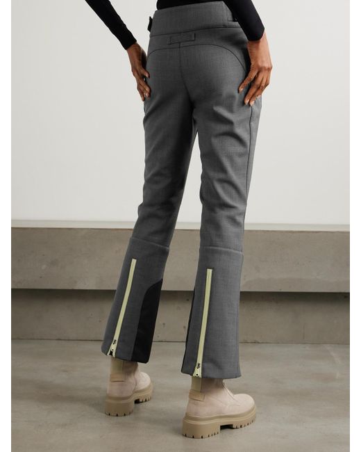 Brunello Cucinelli Gray Skihose Aus Einer Wollmischung