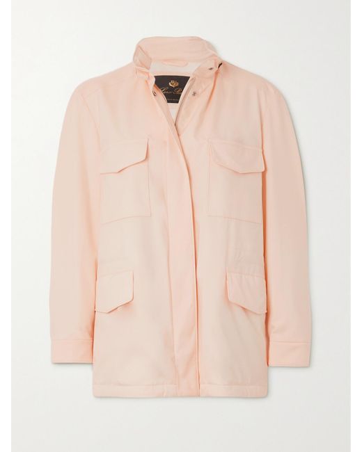 Loro Piana Pink Traveller Shell Jacket
