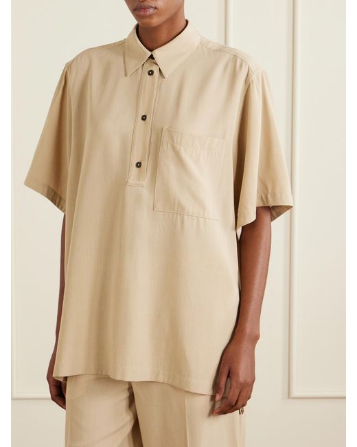 Totême Natural Woven Blouse