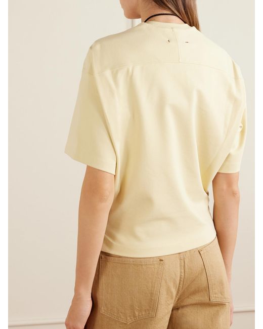 OSSOU Natural Shale Jersey T-Shirt