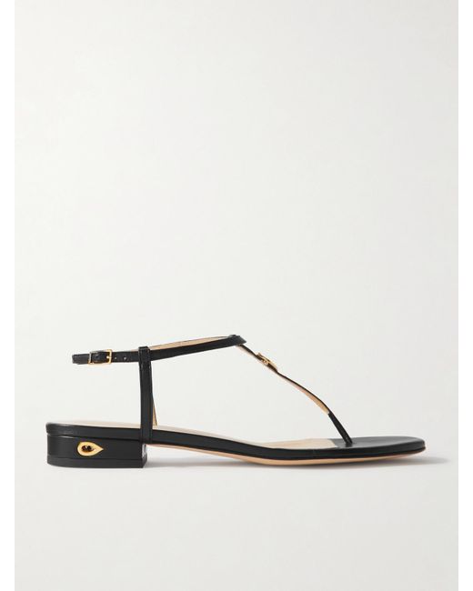 JENNIFER CHAMANDI Black Pietro 20 Mules Aus Leder